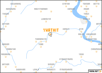 map of Ywathit