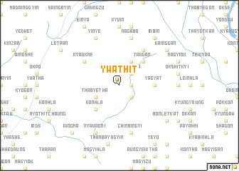 map of Ywathit