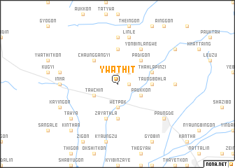 map of Ywathit