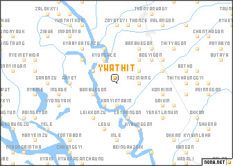 map of Ywathit