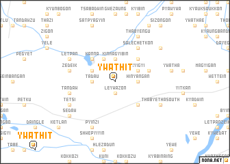 map of Ywathit