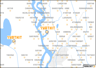 map of Ywathit