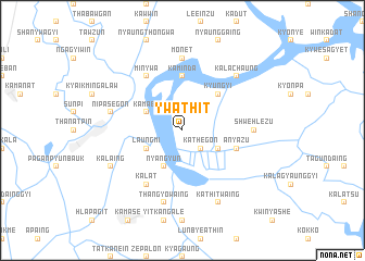 map of Ywathit