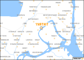 map of Ywathit