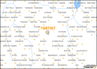 map of Ywathit