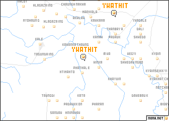 map of Ywathit