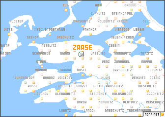map of Zaase