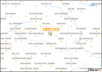 map of Zaatzke