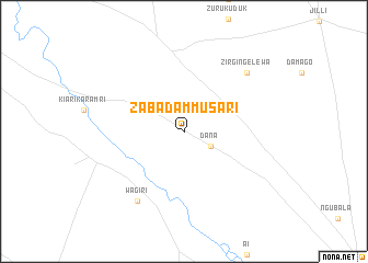 map of Zabadam Musari