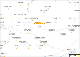 map of Zabara