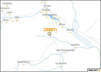 map of Zabati