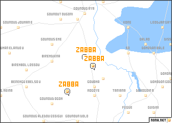 map of Zabba