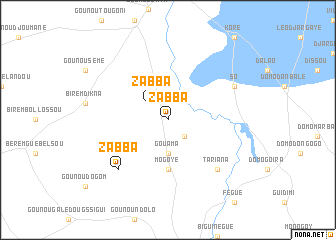map of Zabba