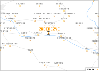 map of Zaberez\