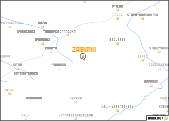 map of Zabirki