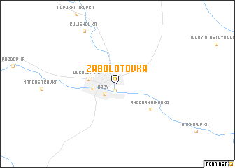 map of Zabolotovka
