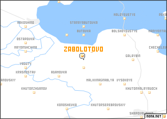 map of Zabolotovo