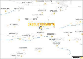 map of Zabolotovskoye