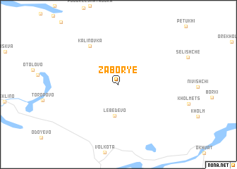 map of Zabor\