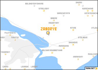 map of Zabor\