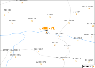 map of Zabor\