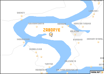 map of Zabor\