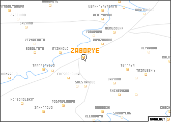 map of Zabor\