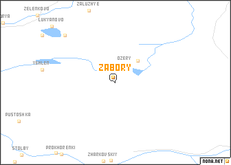 map of Zabory