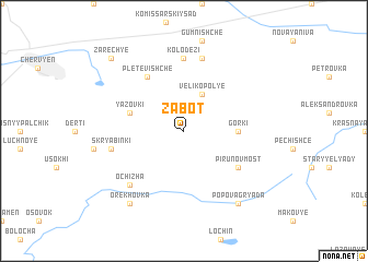 map of Zabot