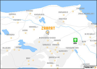 map of Zabrat