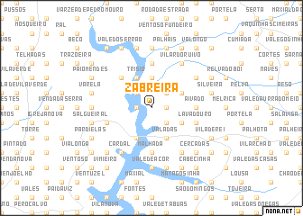 map of Zabreira