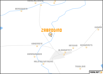 map of Zabrodino