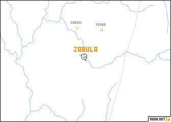 map of Zabula