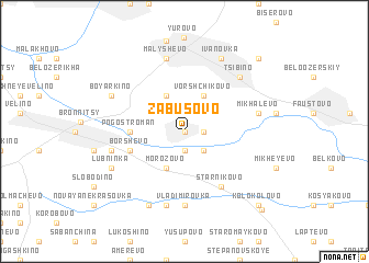 map of Zabusovo