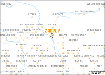 map of Zabyly