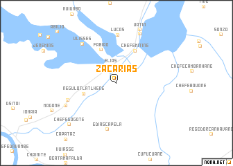 map of Zacarias