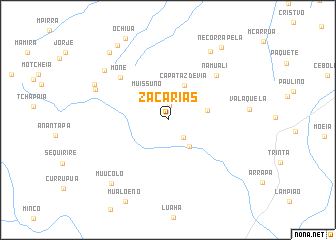 map of Zacarias