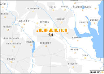 map of Zacha Junction