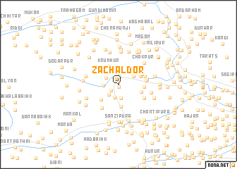 map of Zachaldor