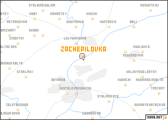 map of Zachepilovka