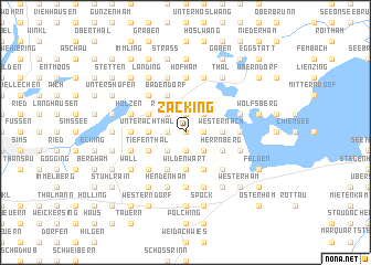 map of Zacking