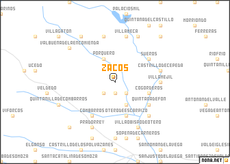 map of Zacos