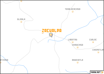 map of Zacualpa