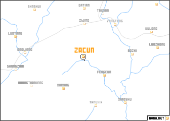 map of Zacun