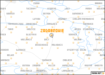 map of Zadabrowie