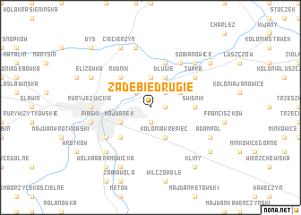 map of Zadębie Drugie