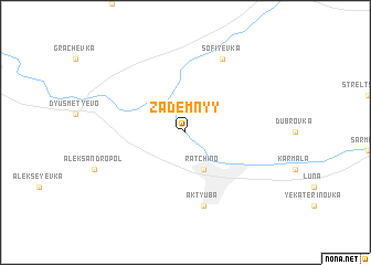 map of Zadëmnyy