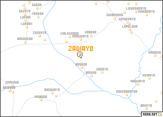 map of Zadiayo