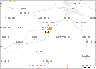 map of Zadibi