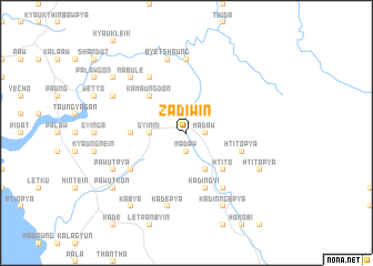 map of Zadiwin